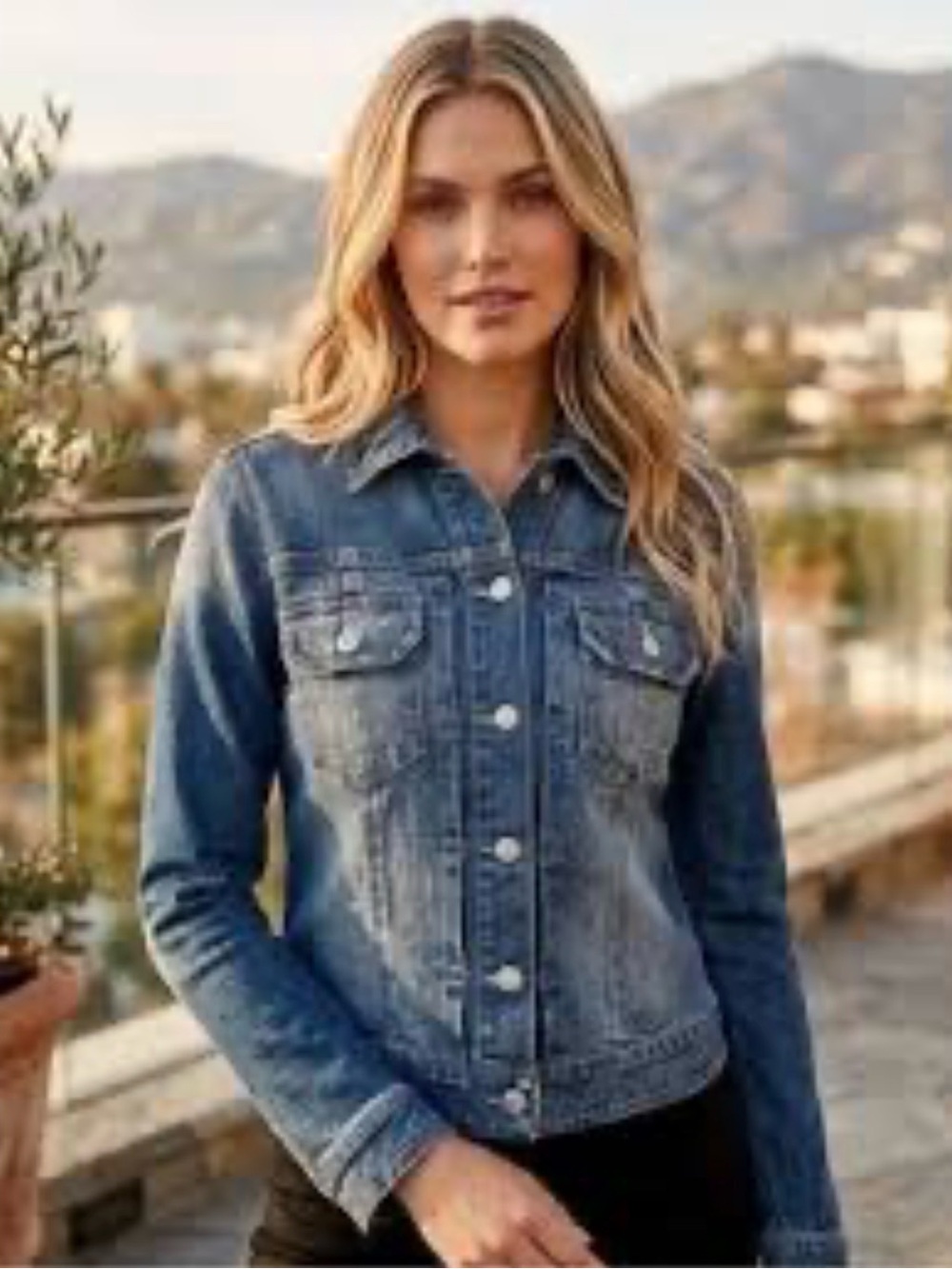 VINCE Denim Jean Jacket Medium